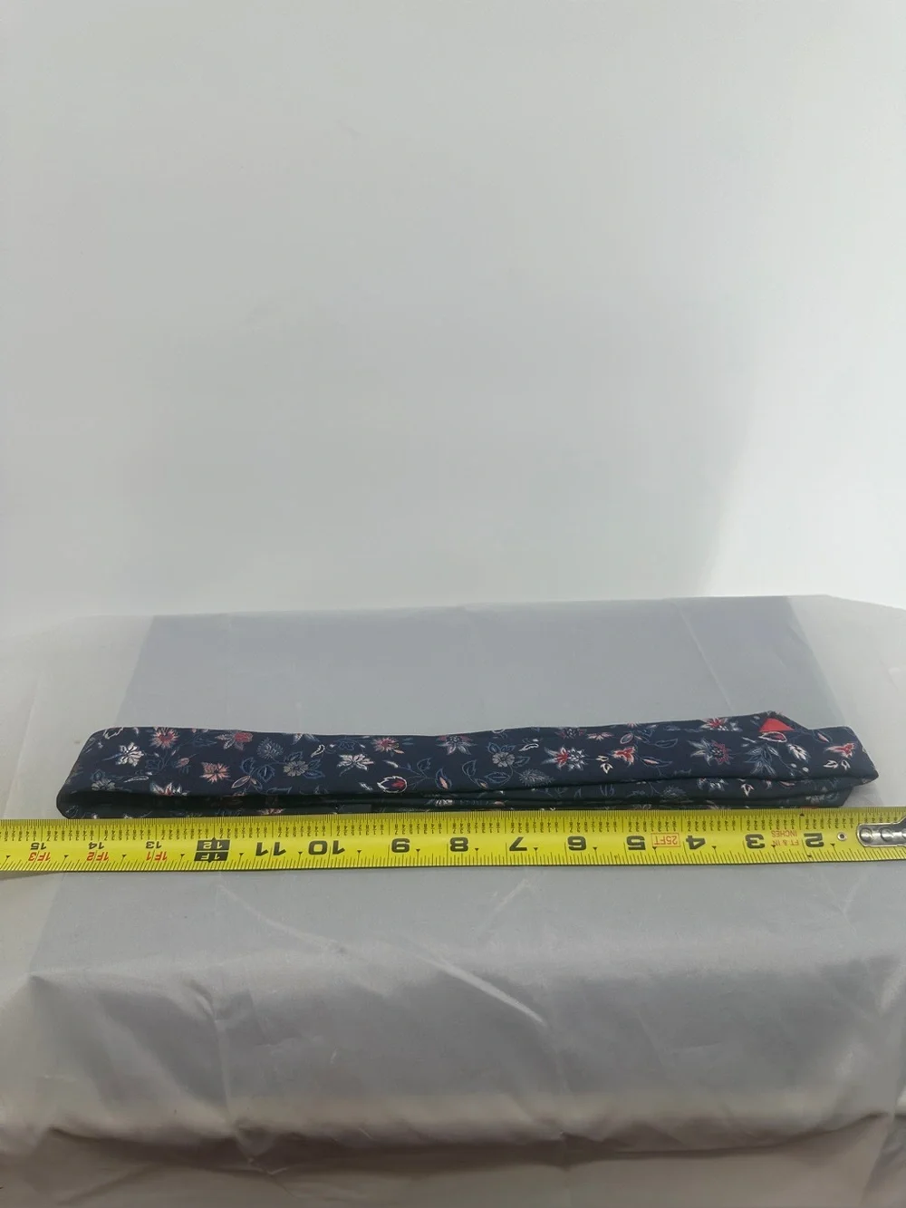 Paul smith blue floral skinny tie
